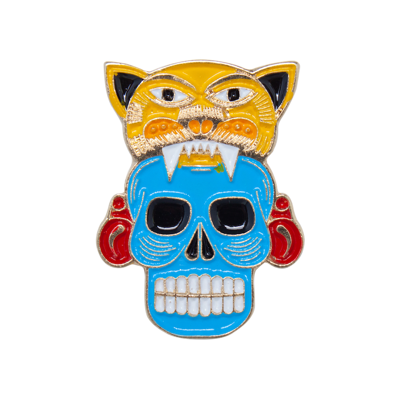 Imán metálico Guerrero Jaguar