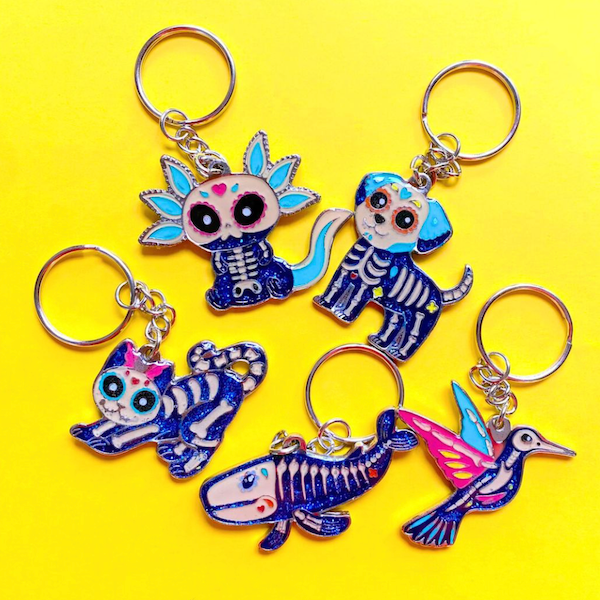 Llavero Animal Calavera : Perrito