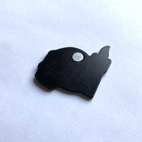 Imán metálico Velita de Recuerdo