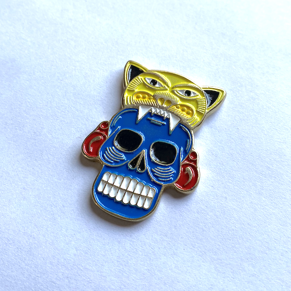 Imán metálico Guerrero Jaguar