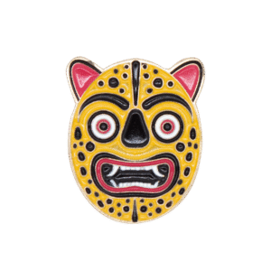 Imán metálico Máscara de Jaguar